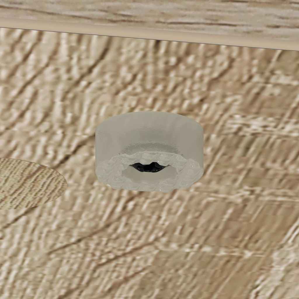 End Table 2 pcs Sonoma Oak 30 x 30 x 56 cm Engineered Wood