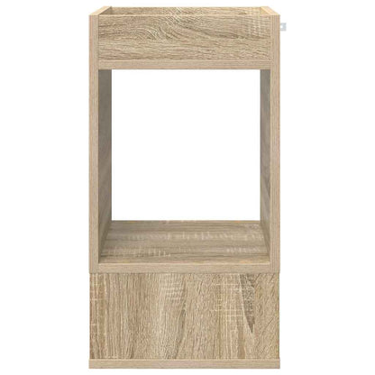 End Table 2 pcs Sonoma Oak 30 x 30 x 56 cm Engineered Wood