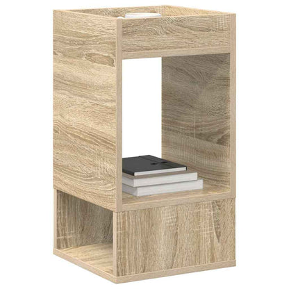 End Table 2 pcs Sonoma Oak 30 x 30 x 56 cm Engineered Wood