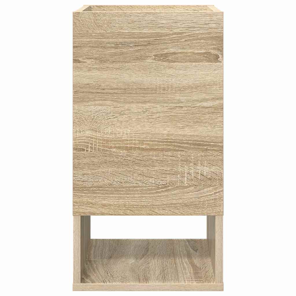 End Table 2 pcs Sonoma Oak 30 x 30 x 56 cm Engineered Wood