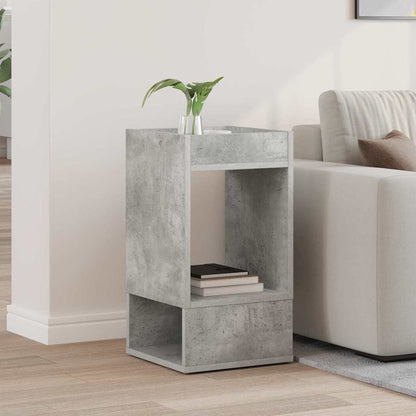 End Table Concrete Grey 30 x 30 x 56 cm Engineered Wood