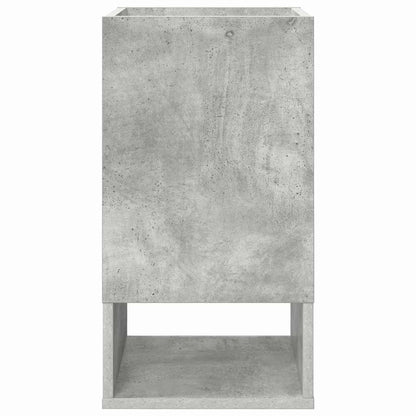 End Table Concrete Grey 30 x 30 x 56 cm Engineered Wood