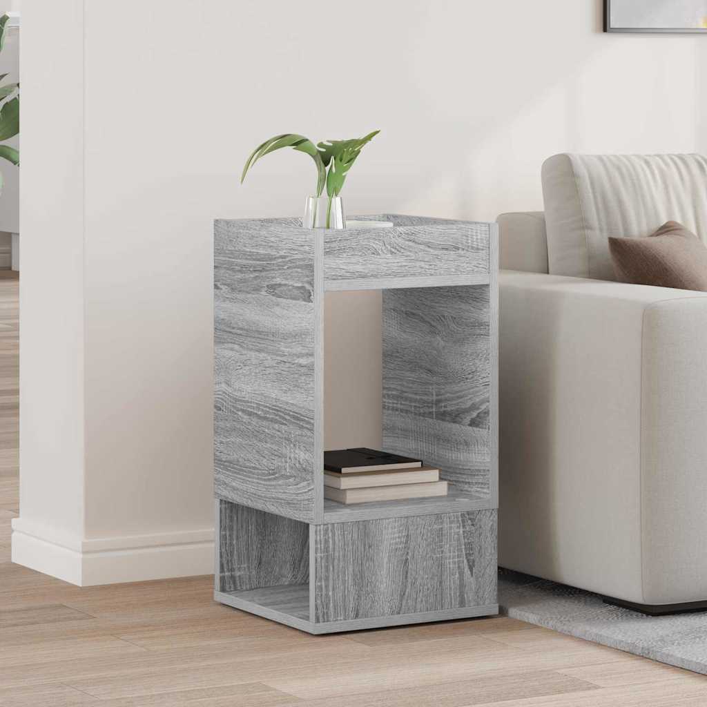 End Table Grey Sonoma 30 x 30 x 56 cm Engineered Wood