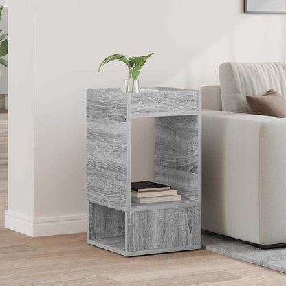 End Table Grey Sonoma 30 x 30 x 56 cm Engineered Wood