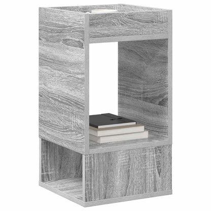 End Table Grey Sonoma 30 x 30 x 56 cm Engineered Wood