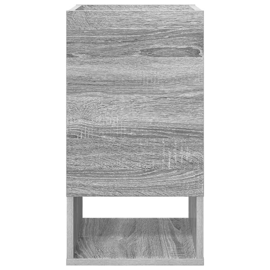 End Table Grey Sonoma 30 x 30 x 56 cm Engineered Wood