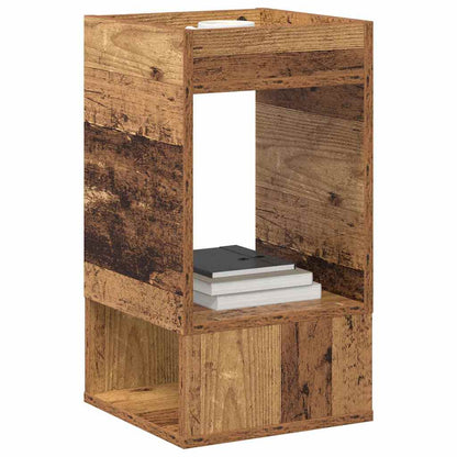 End Table Old Wood 30 x 30 x 56 cm Engineered Wood