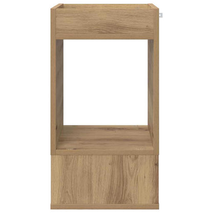 End Table 2 pcs Artisan Oak 30 x 30 x 56 cm Engineered Wood