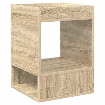 End Table Sonoma Oak 40 x 40 x 56 cm Engineered Wood