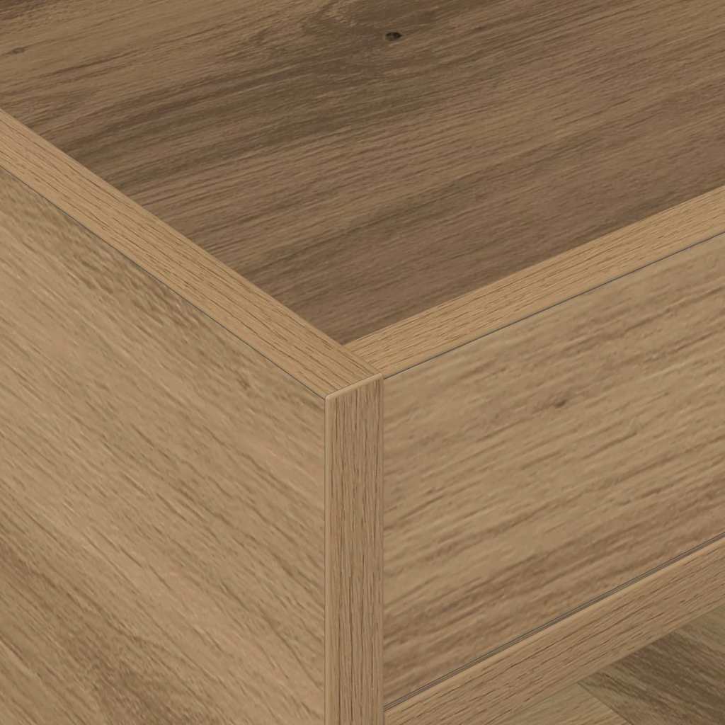 End Table Artisan Oak 40 x 40 x 56 cm Engineered Wood