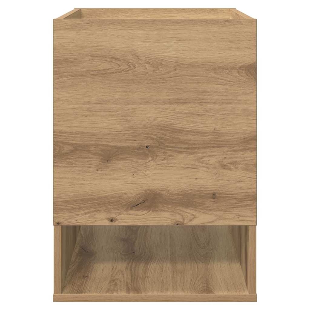 End Table Artisan Oak 40 x 40 x 56 cm Engineered Wood