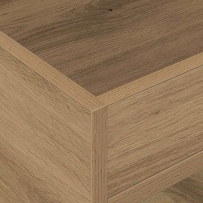 End Table 2 pcs Artisan Oak 40 x 40 x 56 cm Engineered Wood