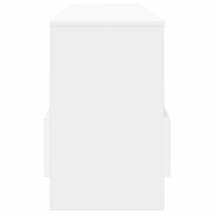 Magazine Rack White 102 x 30 x 45 cm