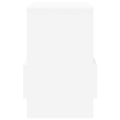 Magazine Rack White 35 x 30 x 45 cm