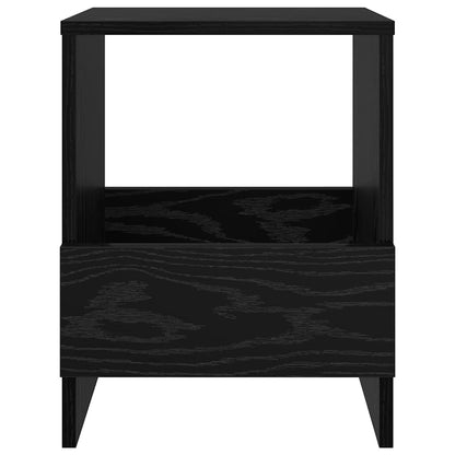 Magazine Rack 2 pcs Black Oak 35 x 30 x 45 cm