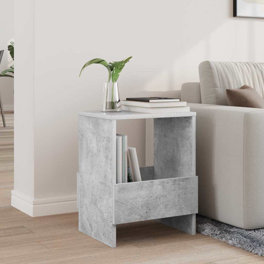 Magazine Rack Concrete Grey 35 x 30 x 45 cm