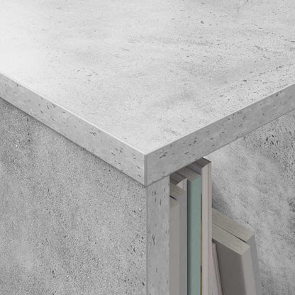 Magazine Rack 2 pcs Concrete Grey 35 x 30 x 45 cm