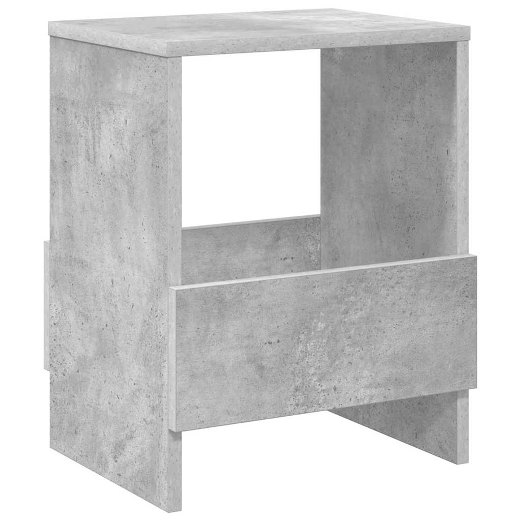 Magazine Rack 2 pcs Concrete Grey 35 x 30 x 45 cm