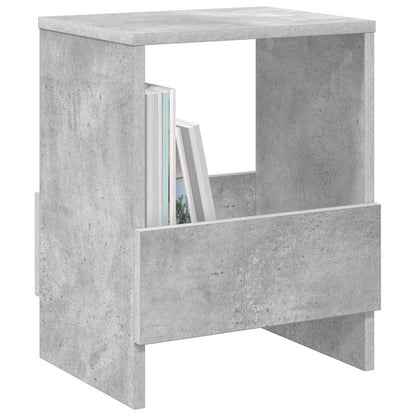 Magazine Rack 2 pcs Concrete Grey 35 x 30 x 45 cm