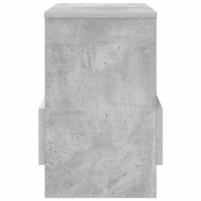 Magazine Rack 2 pcs Concrete Grey 35 x 30 x 45 cm