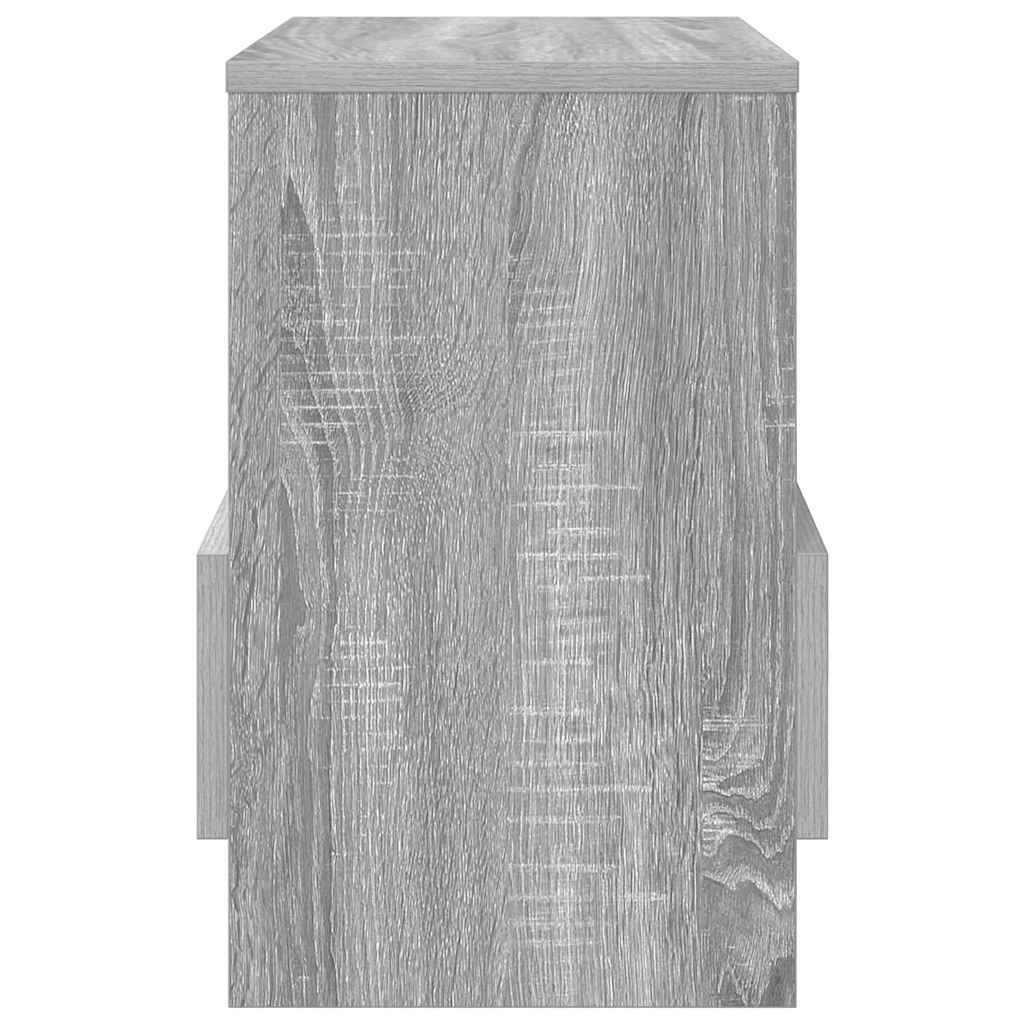 Magazine Rack 2 pcs Grey Sonoma 35 x 30 x 45 cm