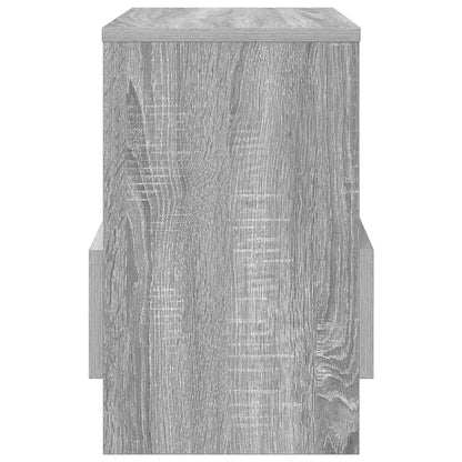 Magazine Rack 2 pcs Grey Sonoma 35 x 30 x 45 cm