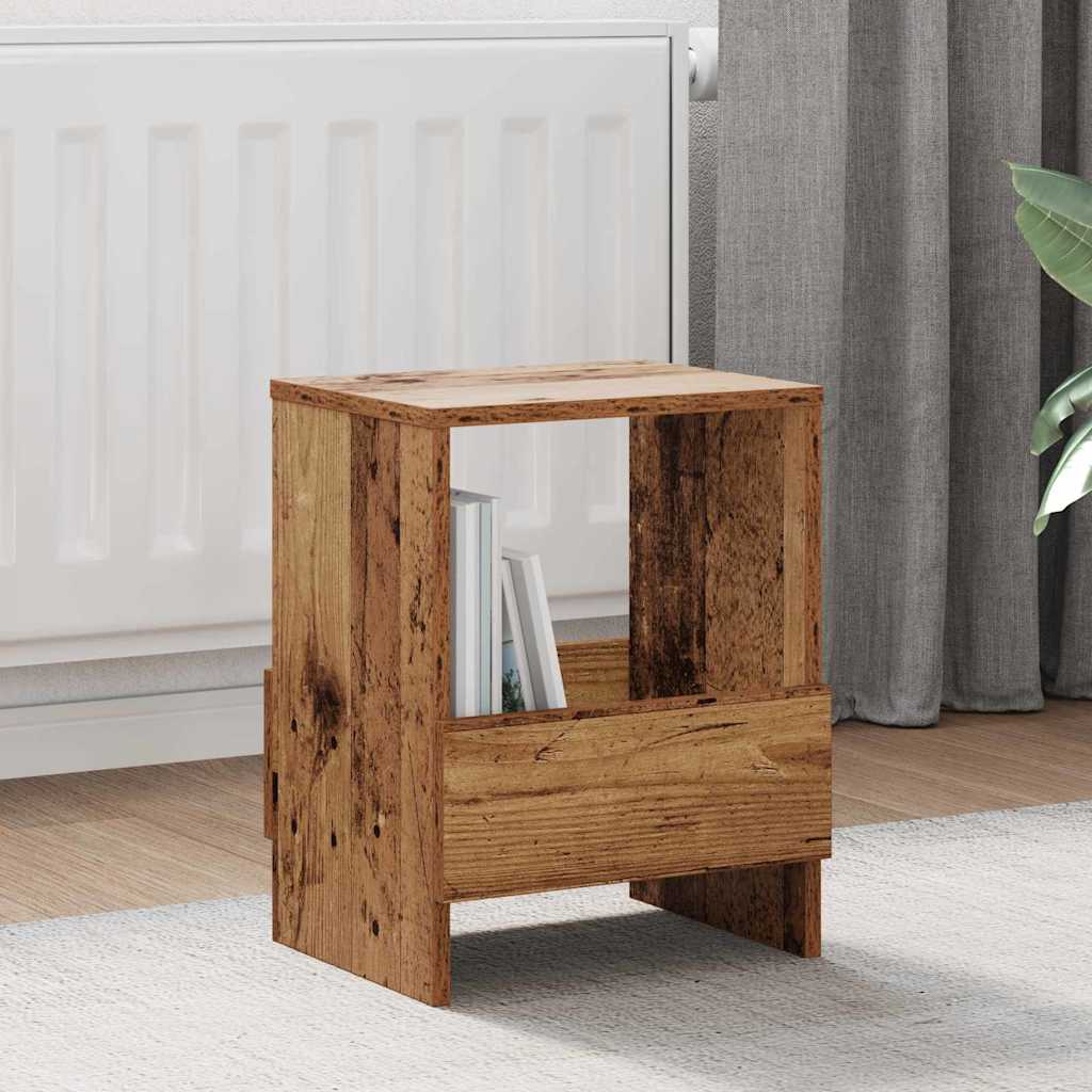 Magazine Rack Old Wood 35 x 30 x 45 cm