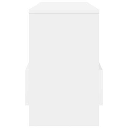 Magazine Rack White 68.5 x 30 x 45 cm