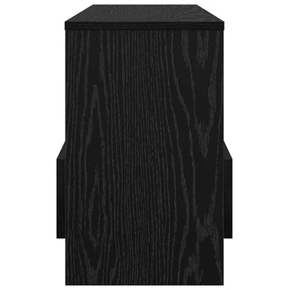 Magazine Rack Black Oak 68.5 x 30 x 45 cm