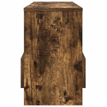 Magazine Rack Smoked Oak 68.5 x 30 x 45 cm