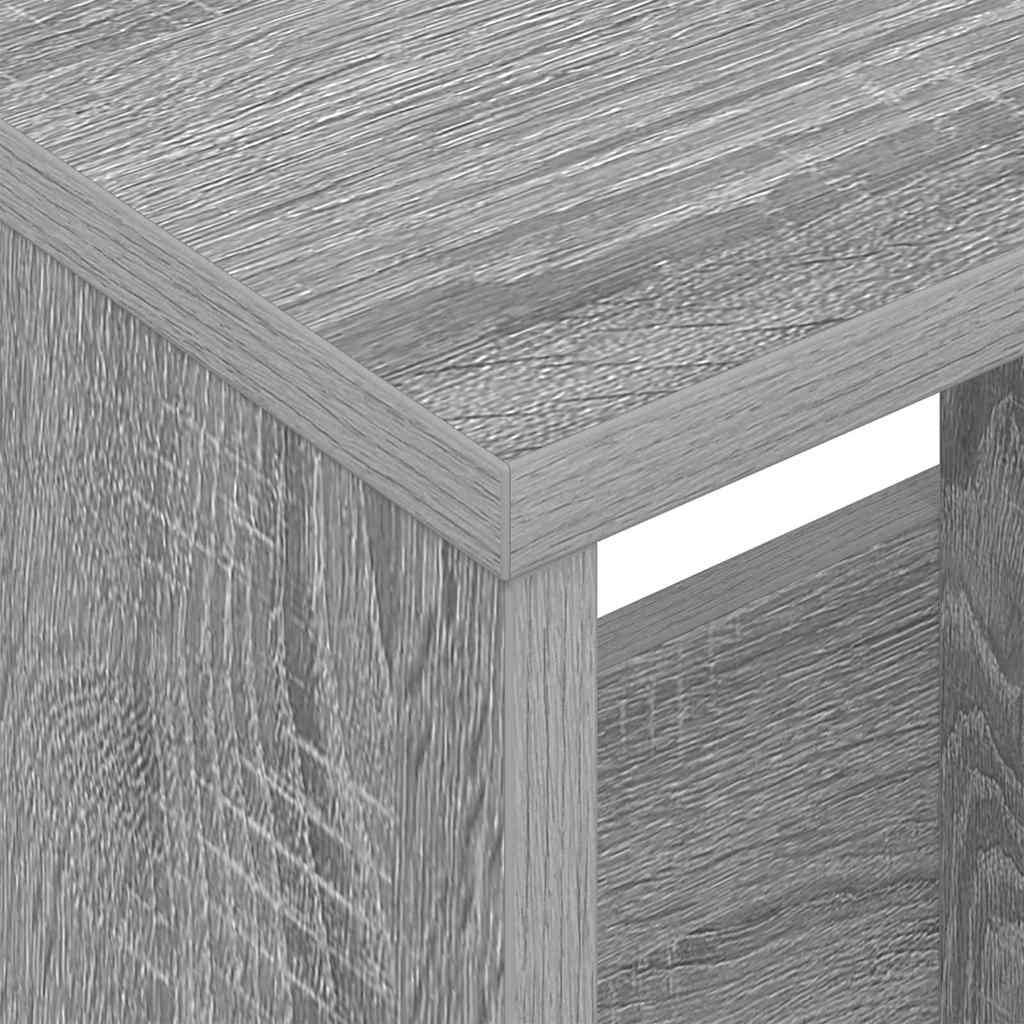 Magazine Rack Grey Sonoma 68.5 x 30 x 45 cm