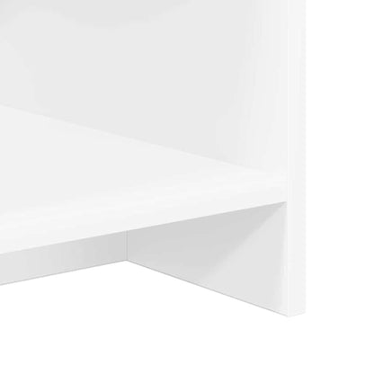 TV Stand 102 x 35 x 45 cm White Engineered Wood
