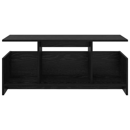 TV Stand 102 x 35 x 45 cm Black Oak Engineered Wood