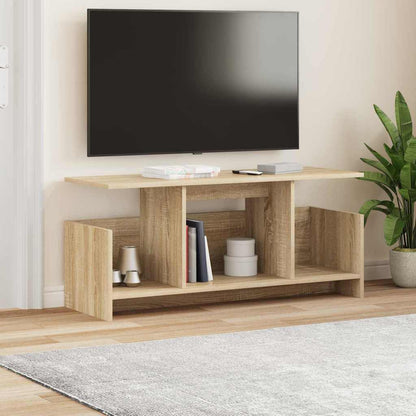 TV Stand Sonoma Oak 102 x 35 x 45 cm Engineered Wood