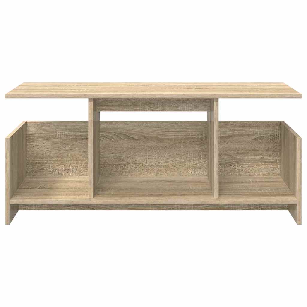 TV Stand Sonoma Oak 102 x 35 x 45 cm Engineered Wood