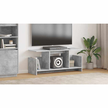 TV Stand Concrete Grey 102 x 35 x 45 cm Engineered Wood