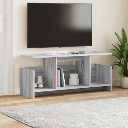 TV Stand 102 x 35 x 45 cm Grey Sonoma Engineered Wood