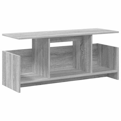 TV Stand Grey Sonoma 102 x 35 x 45 cm Engineered Wood