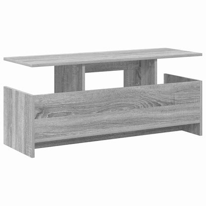 TV Stand Grey Sonoma 102 x 35 x 45 cm Engineered Wood