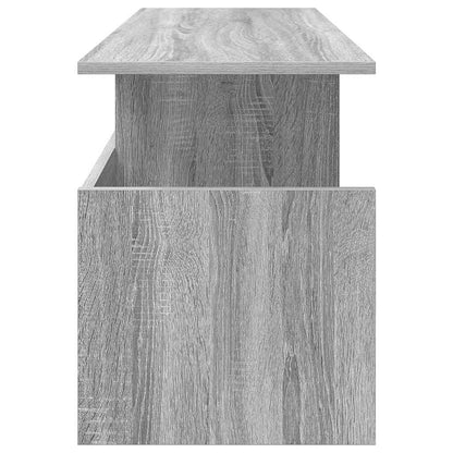 TV Stand 102 x 35 x 45 cm Grey Sonoma Engineered Wood