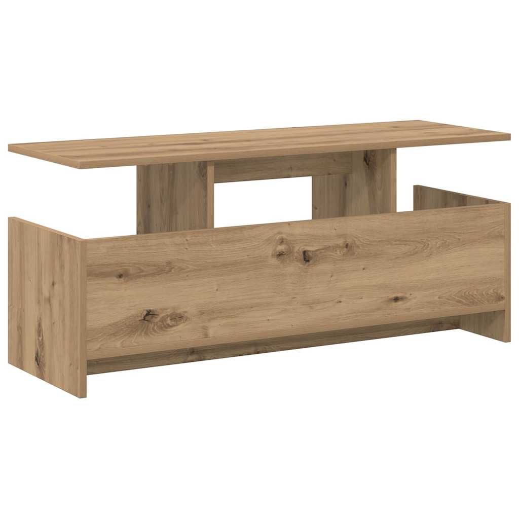 TV Stand Artisan Oak 102 x 35 x 45 cm Engineered Wood