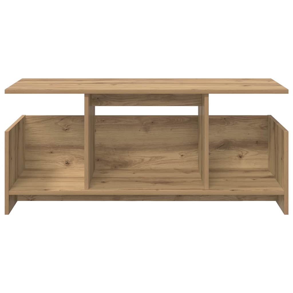 TV Stand Artisan Oak 102 x 35 x 45 cm Engineered Wood