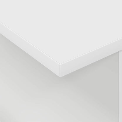 TV Stand 50 x 35 x 45 cm White Engineered Wood