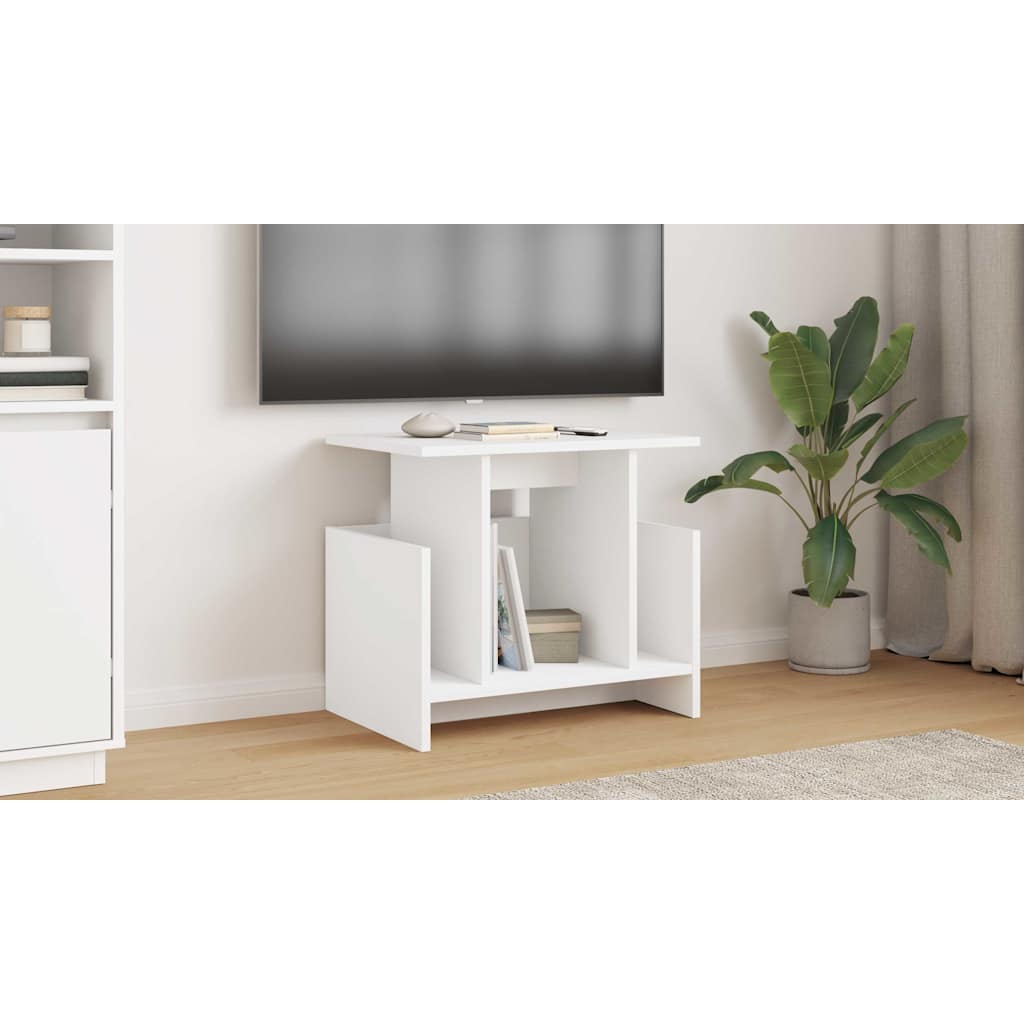 TV Stand White 50 x 35 x 45 cm Engineered Wood