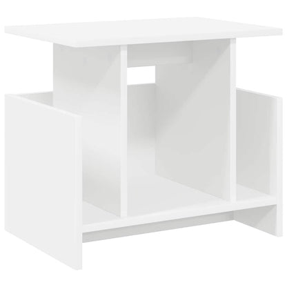 TV Stand 50 x 35 x 45 cm White Engineered Wood