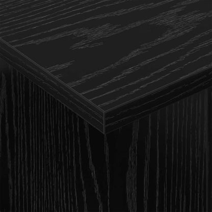 TV Stand 50 x 35 x 45 cm Black Oak Engineered Wood
