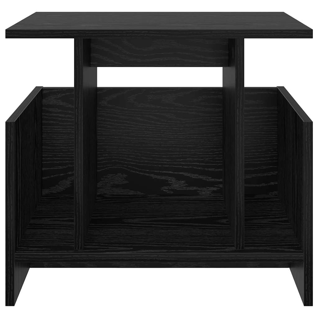 TV Stand 50 x 35 x 45 cm Black Oak Engineered Wood