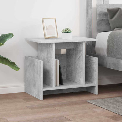TV Stand 50 x 35 x 45 cm Concrete Grey Engineered Wood