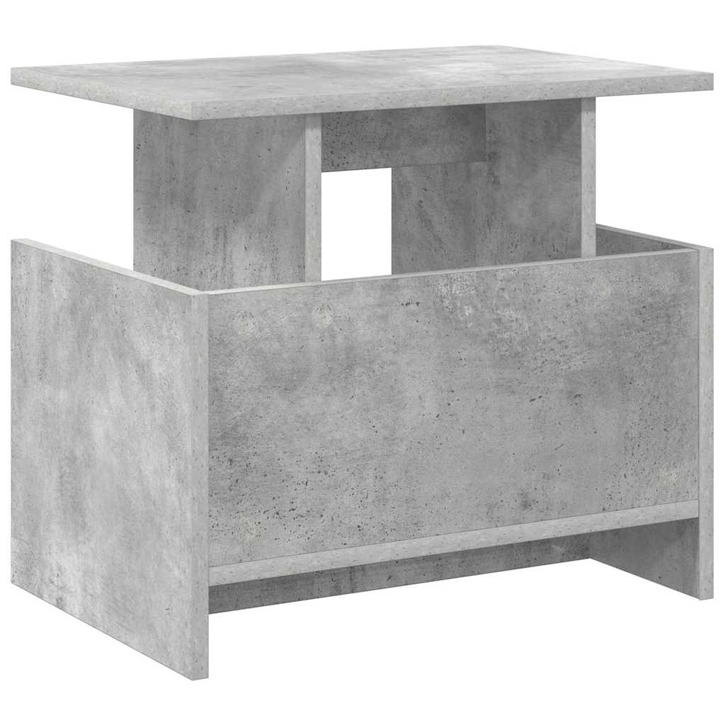 TV Stand 50 x 35 x 45 cm Concrete Grey Engineered Wood