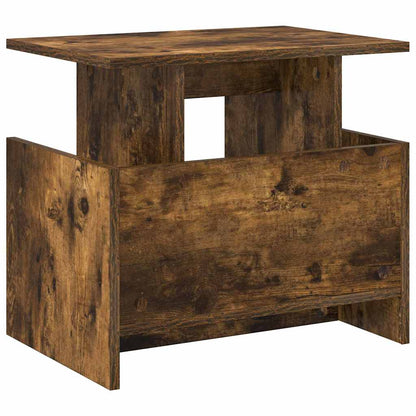 TV Stand 50 x 35 x 45 cm Smoked Oak Engineered Wood